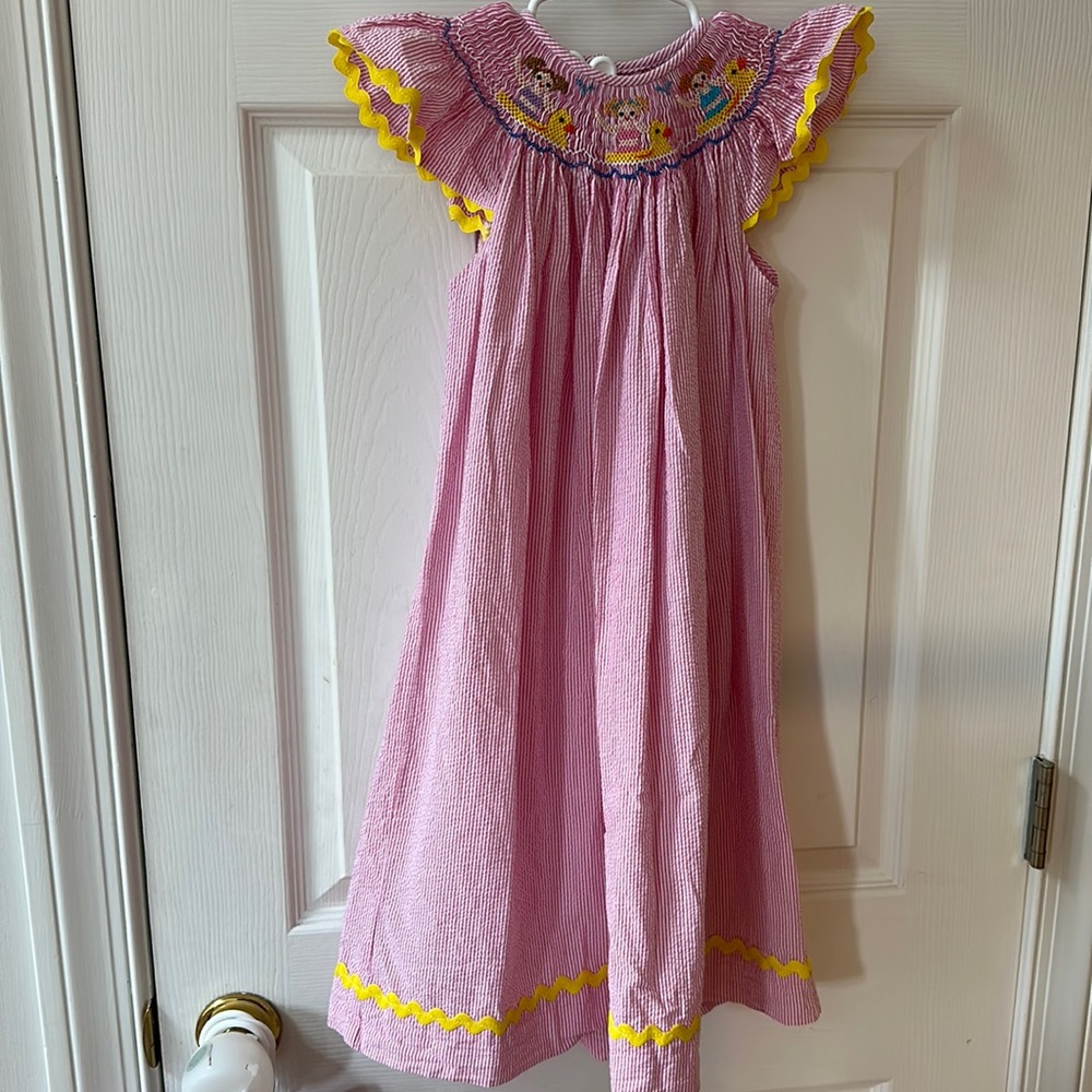 Remember Nguyen 4T smocked dress